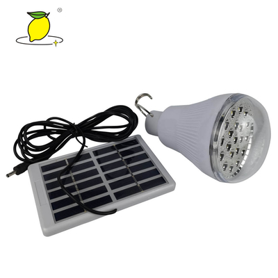 Solar Rechargeable Camping Lights 2.4W For Outdoor Accommodation